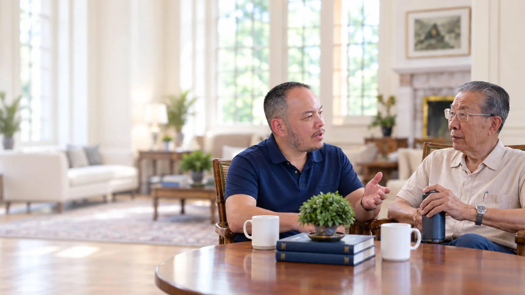 John Barrera and Milton Chang in conversation